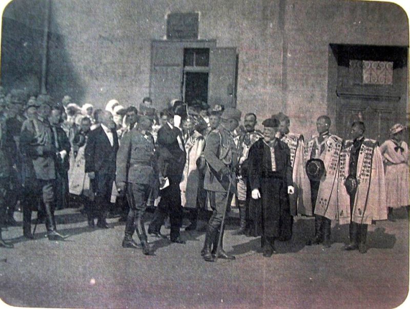Kaiser Wilhelm II zu Besuch in H. am 25.09.1917 1